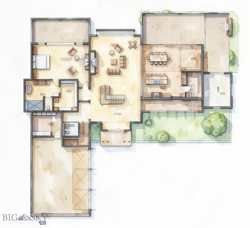 329 Mountain Valley Trail, Big Sky MT 59716