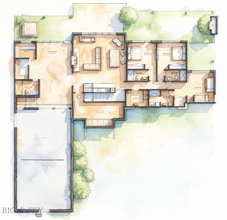 329 Mountain Valley Trail, Big Sky MT 59716