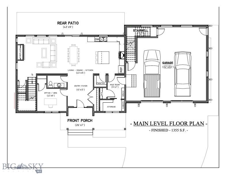 715 Colters Run Loop, Big Sky MT 59716