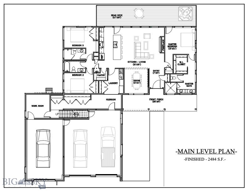 775 Colters Run Loop, Big Sky MT 59730