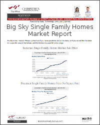 Big Sky Single Family Homes Real Estate Market Report