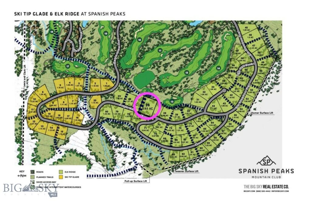 TBD Eagle View Trail Lot 26, Big Sky MT 59716